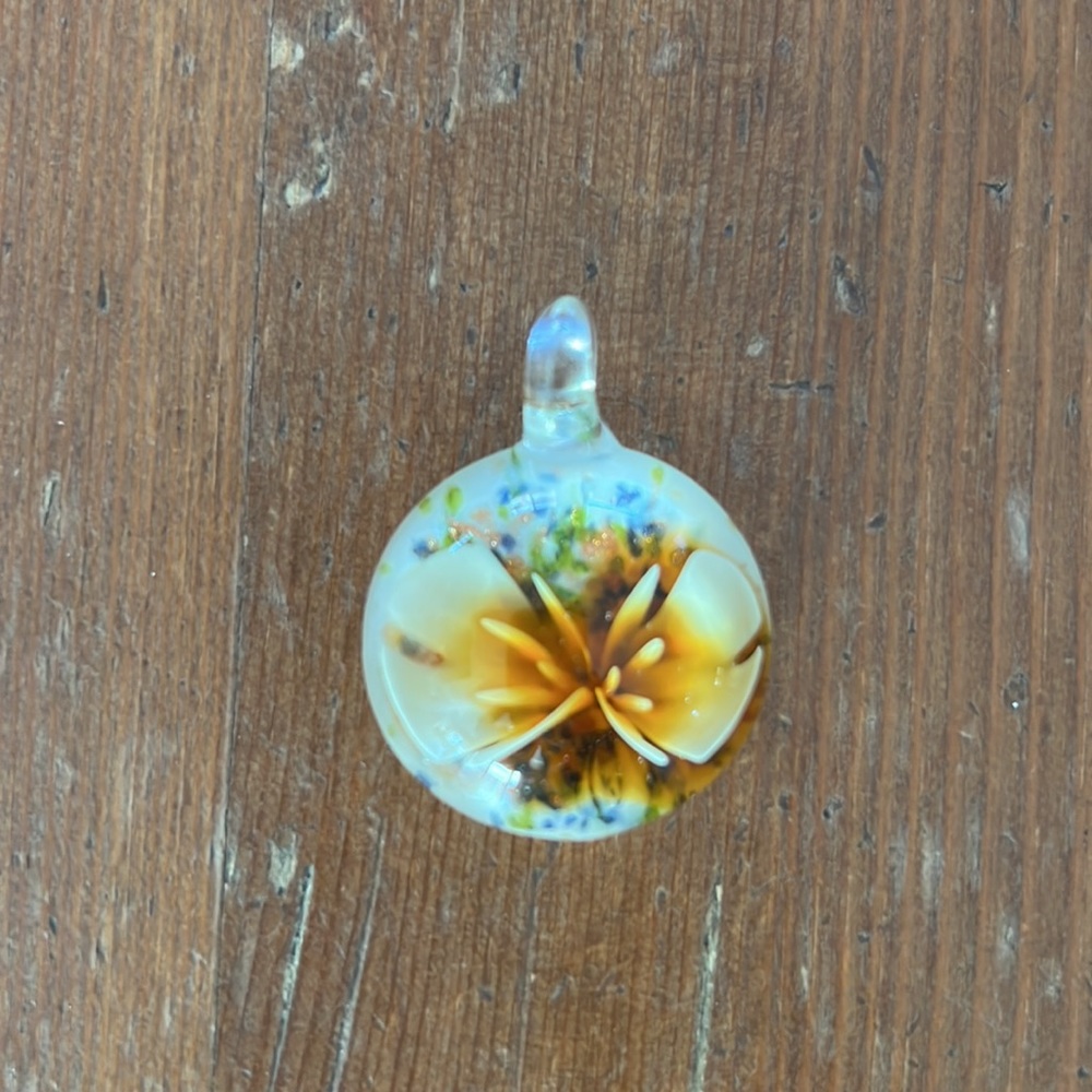 Blown Glass Pendant